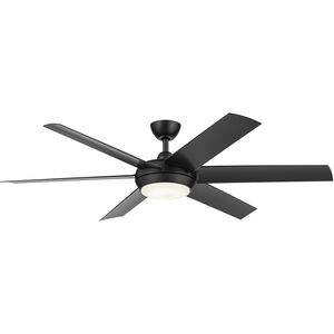 Mint 60 inch Satin Black Ceiling Fan
