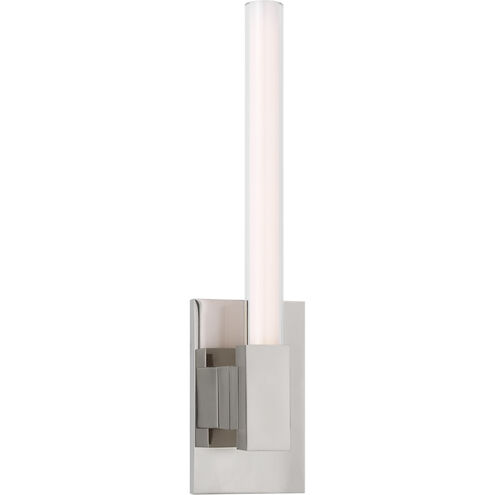 Ian K. Fowler Mafra LED 3 inch Polished Nickel Bath Sconce Wall Light, Small