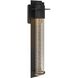 Airis 1 Light 18.3 inch Coastal Black Outdoor Sconce, Small