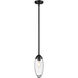 Arden 1 Light 4.5 inch Matte Black Pendant Ceiling Light