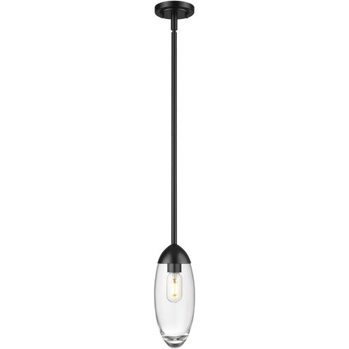 Arden 1 Light 4.5 inch Matte Black Pendant Ceiling Light