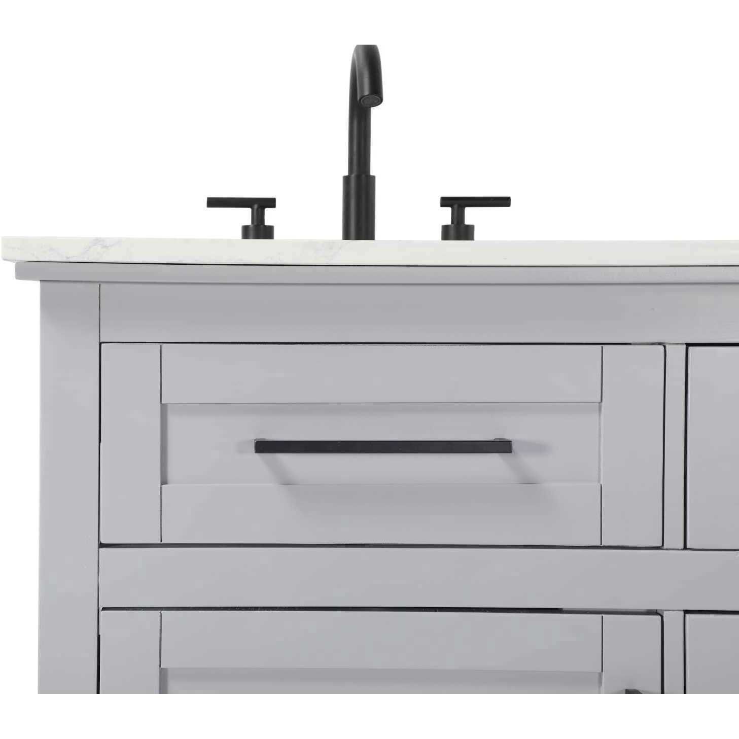 Remington 54 X 35 inch Grey Bathroom Vanity Cabinet in 2