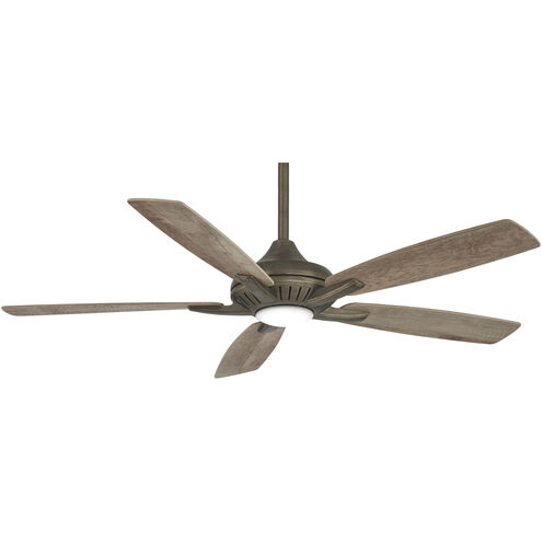 Dyno 52 inch Heirloom Bronze with Barnwood Blades Ceiling Fan