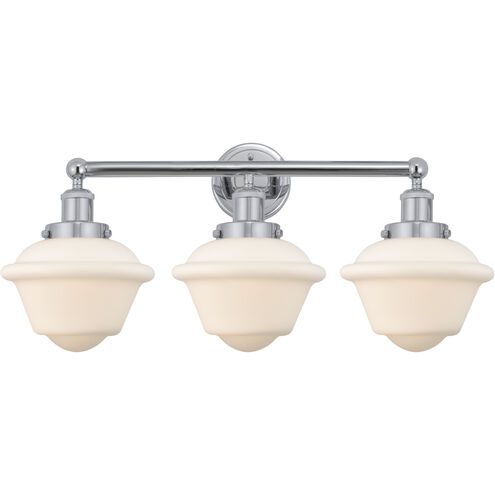 Oxford 3 Light 24.5 inch Polished Chrome Bath Vanity Light Wall Light