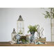 Evelyn 6.9 inch Silver and White Wash Lantern, Set of 2