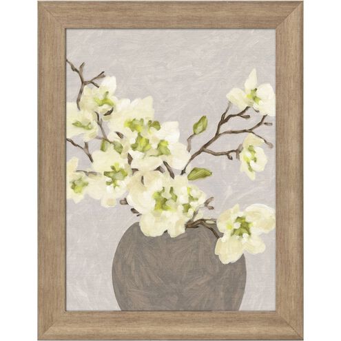 Florals Collection Yellow Framed Art
