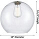Downtown Urban Astor 1 Light 10 inch Brushed Brass Mini Pendant Ceiling Light