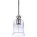 Romero 1 Light 5 inch Brushed Polished Nickel Mini Pendant Ceiling Light