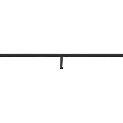 Sean Lavin Modern 13.5 watt Nightshade Black Picture Light Wall Light, Integrated LED