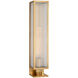 Barbara Barry York LED 24.25 inch Soft Brass Single Box Outdoor Sconce