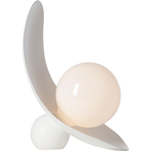 Yoki 11.3 inch 60 watt White Table Lamp Portable Light