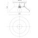 Marcel 1 Light 15 inch Vintage Brass Flush Mount Ceiling Light