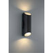 Marino LED 14 inch Black Outdoor Wall Sconce