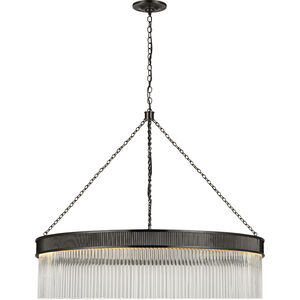 Marie Flanigan Menil LED 34.25 inch Bronze Chandelier Ceiling Light, Large