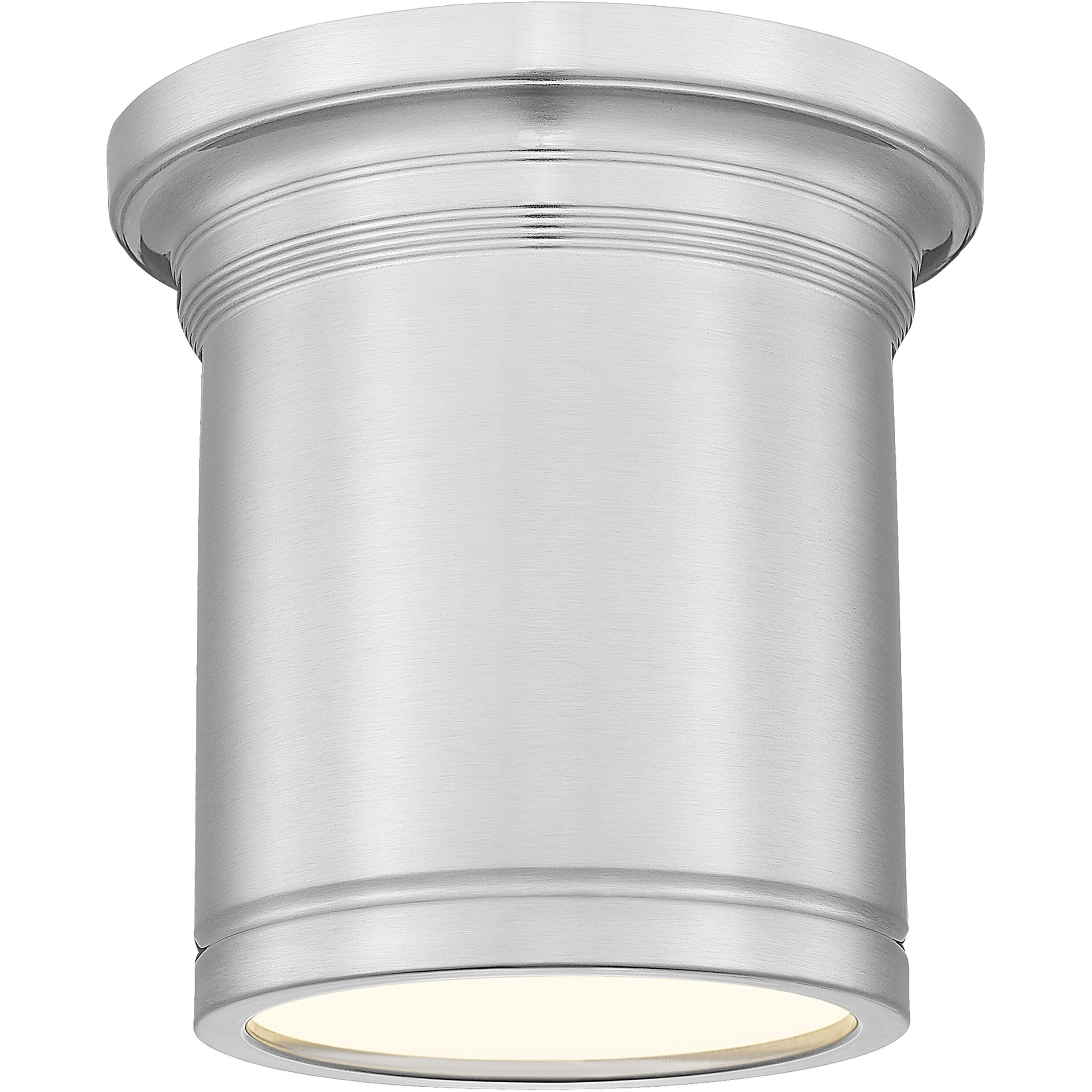 Bentley LED 8 inch Brushed Nickel Flush Mount Ceiling Light