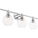 Collier 3 Light 28 inch Chrome Wall sconce Wall Light