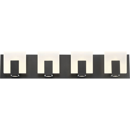 Canmore LED 27 inch Black Vanity Light Wall Light