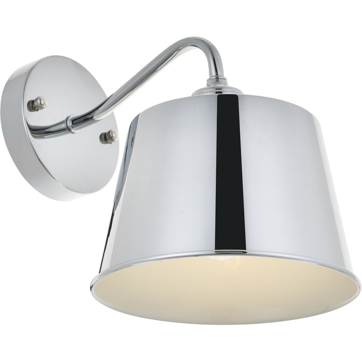 Nota 1 Light 8 inch Chrome Wall Sconce Wall Light