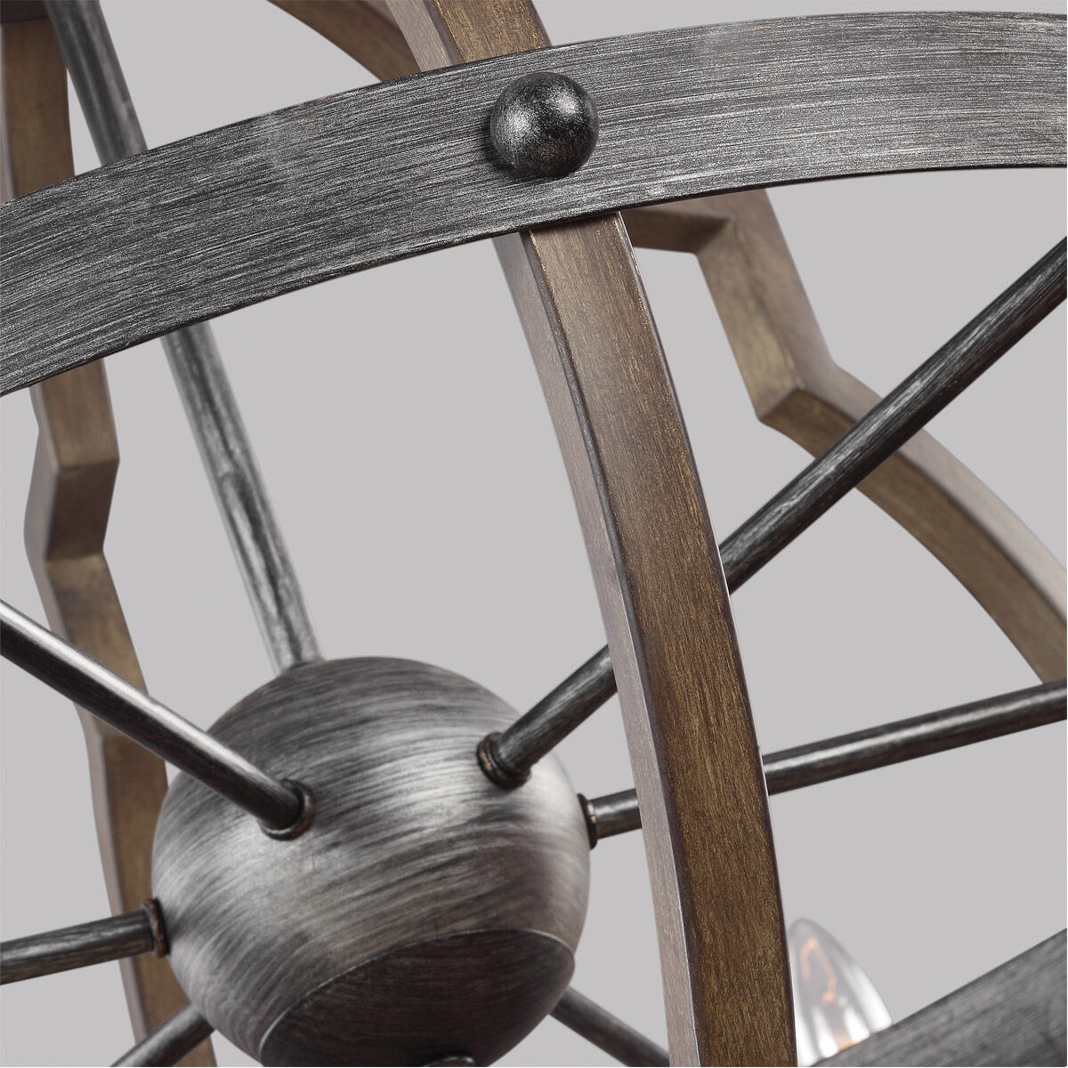 Socorro 6 Light 40 inch Stardust Chandelier Ceiling Light