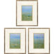 After the Rain I Green and Blue and Purple and Multi Framed Art