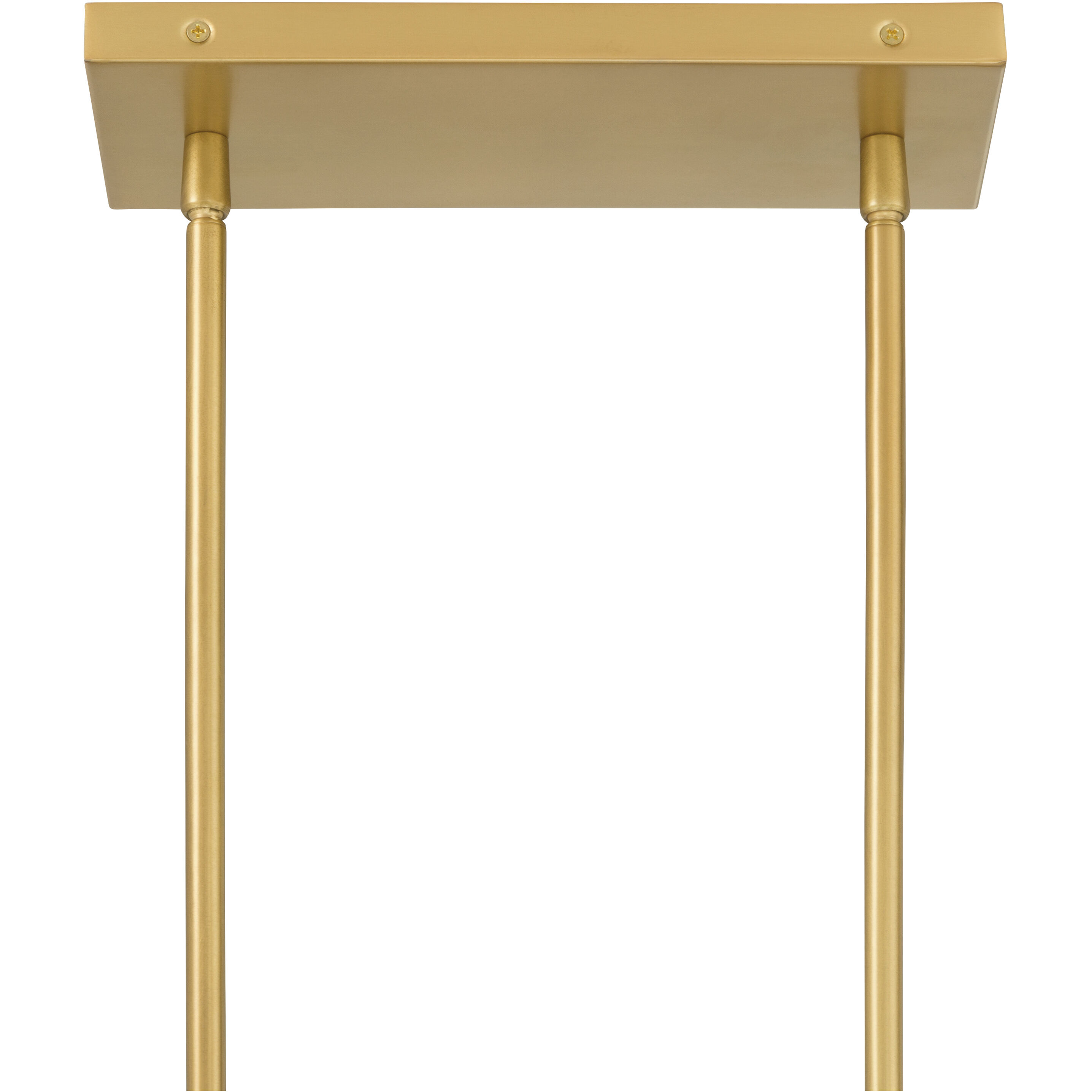 Wexmere 8 Light 40.25 inch Legacy Brass and Dark Matte Black Linear Chandelier Ceiling Light