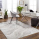 Allegro 120 X 94 inch Light Grey Rug, Rectangle