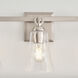 Sean Lavin Monterro 3 Light 21.75 inch Satin Nickel Vanity Light Wall Light