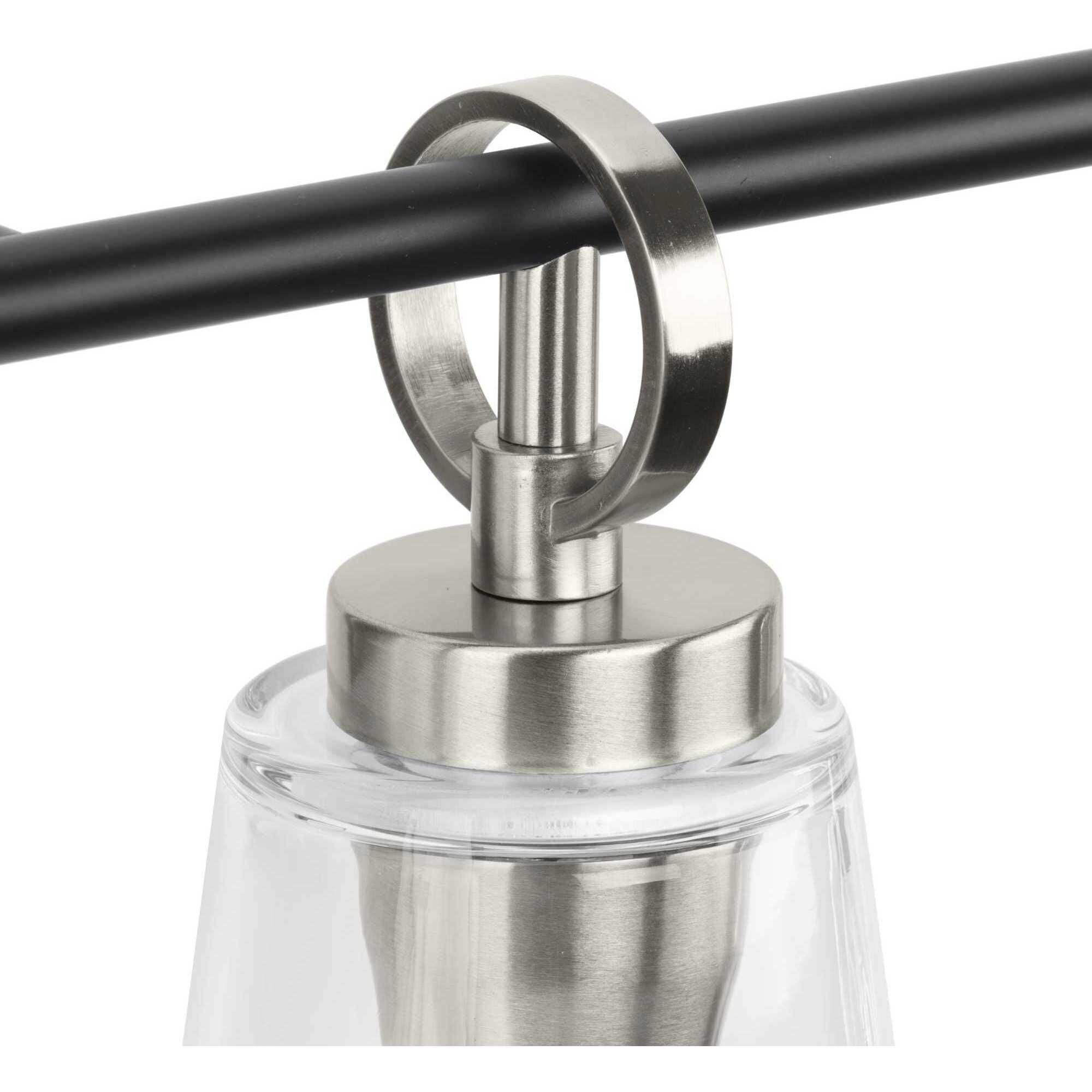 Cassell 4 Light 33.87 inch Brushed Nickel Bathroom Vanity Light Wall Light