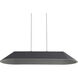 Faroe Island Light Ceiling Light in Flecked Black/Grey