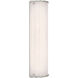 AERIN Rosehill LED 6.5 inch Polished Nickel Linear Sconce Wall Light