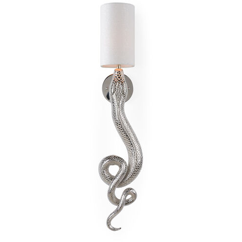 Wildwood 1 Light 8 inch Nickel Wall Sconce Wall Light