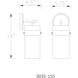 Fontaine 1 Light 5.5 inch Rubbed Brass Wall Sconce Wall Light in Rubbed Bronze