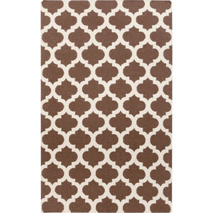 Frontier 96 X 60 inch Dark Brown, Beige Rug
