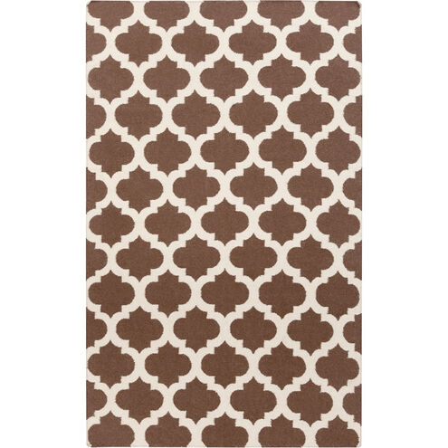 Frontier 96 X 60 inch Dark Brown, Beige Rug