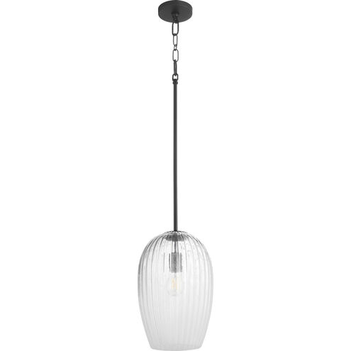 Southport 1 Light 9 inch Black Pendant Ceiling Light, Small