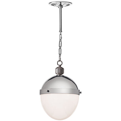 Otis 1 Light 10.25 inch Polished Nickel Pendant Ceiling Light, Medium