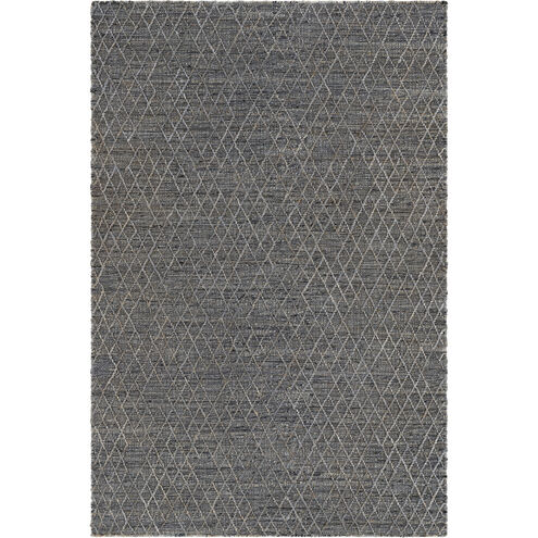 Watford 120 X 96 inch Black Rug in 8 x 10, Rectangle
