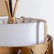 Brasseur 7 inch Gray Wall Sconce Wall Light