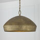 Savari 1 Light 22 inch Artisan Gold Pendant Ceiling Light