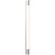 Keel LED 2 inch Bright Satin Aluminum Bath Bar Wall Light