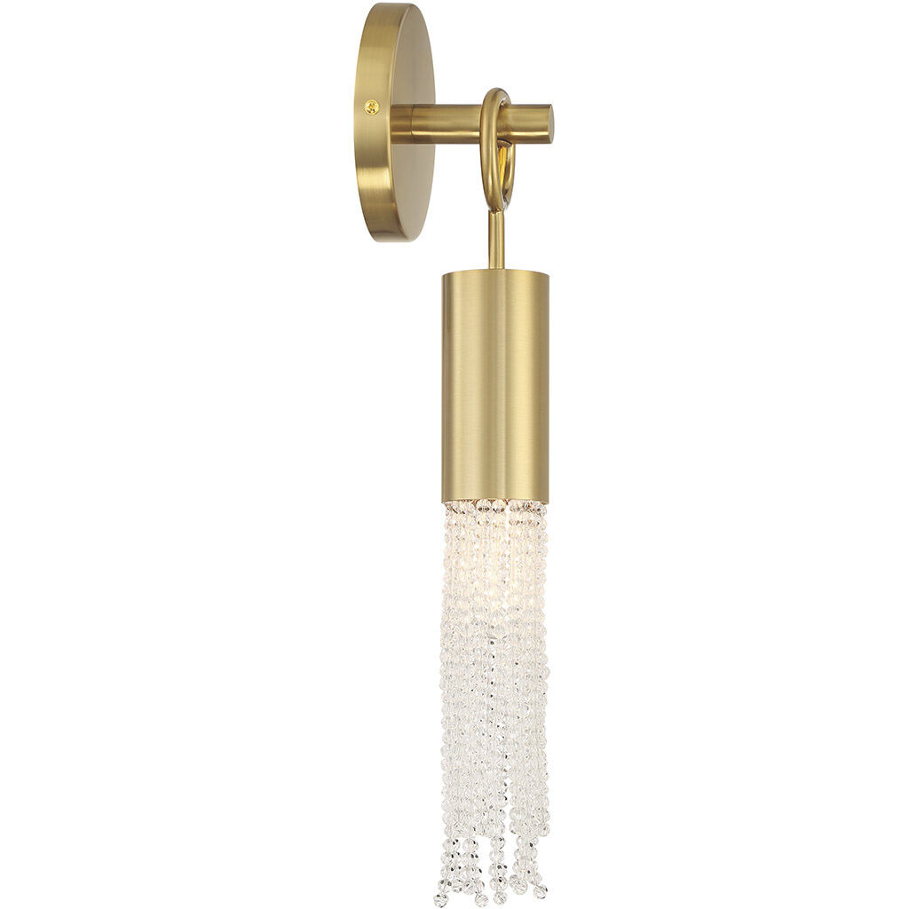 Chelsea 1 Light 5 inch Warm Brass ADA Sconce Wall Light