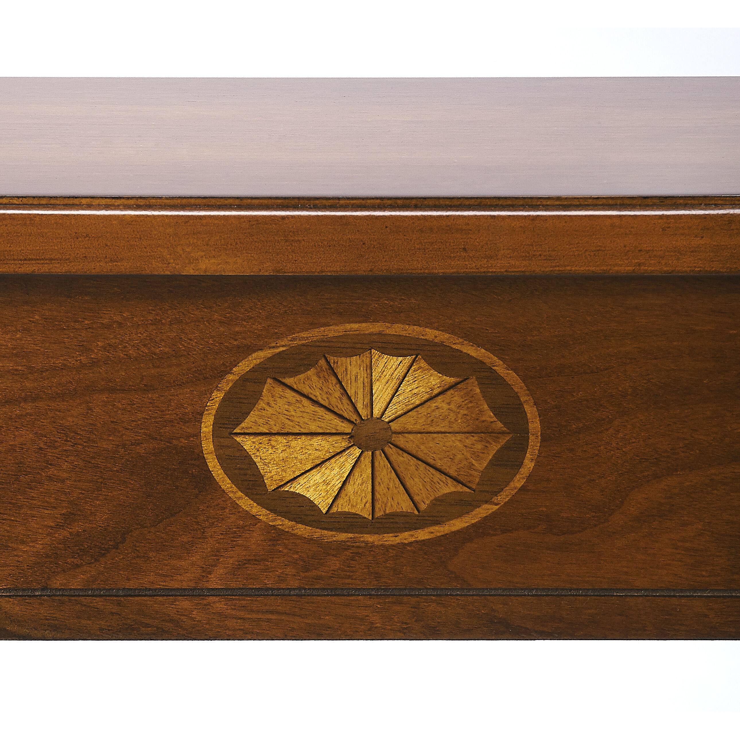 Masterpiece Wendell  18 X 9 inch Olive Ash Burl Console/Sofa Table