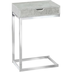 Bethlehem 25 X 16 inch Grey Accent End Table or Snack Table