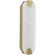 Houston 2 Light 5.5 inch Natural Stone Linear Wall Sconce Wall Light