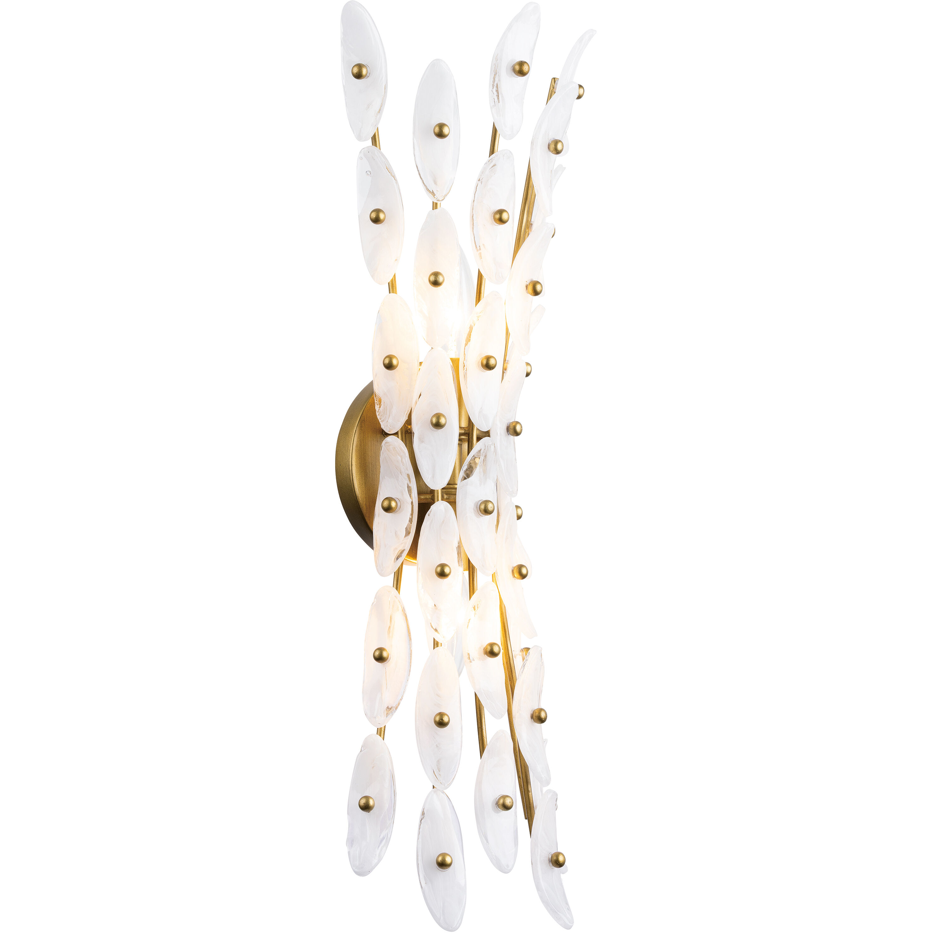 Sorra 2 Light 8 inch Painted Legacy Brass Wall Sconce Wall Light