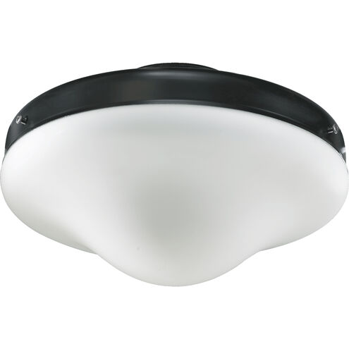 Fort Worth LED Matte Black Fan Light Kit