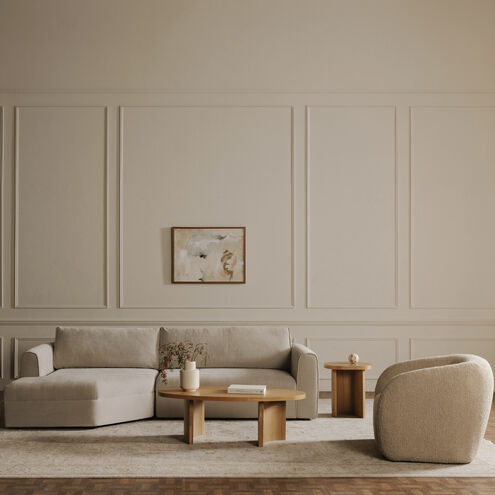 Madrid Beige Sectional, Left