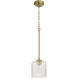 Claire 1 Light 6.50 inch Mini Pendant