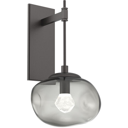 Nova LED LED 10 inch Graphite Indoor Sconce Wall Light, Tempo Nebula