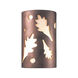 Justice Design Ambiance 1 Light 5.75 inch Sienna Brown Crackle ADA Wall Sconce Wall Light CER-5460W-CKS-GU24-DBAL-15W - Open Box